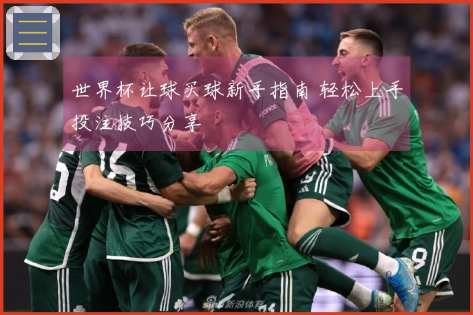 世界杯让球买球新手指南 轻松上手投注技巧分享